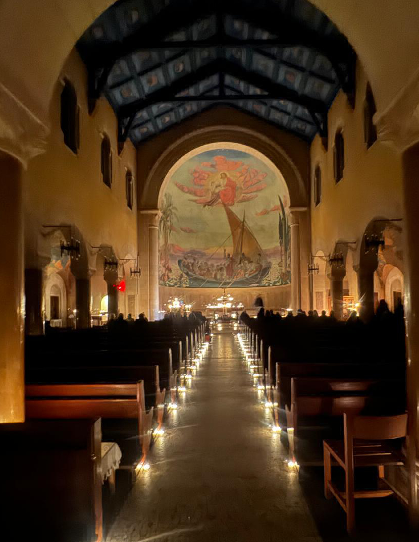 Messe rorate, 2e semaine, avec le choeur grégorien