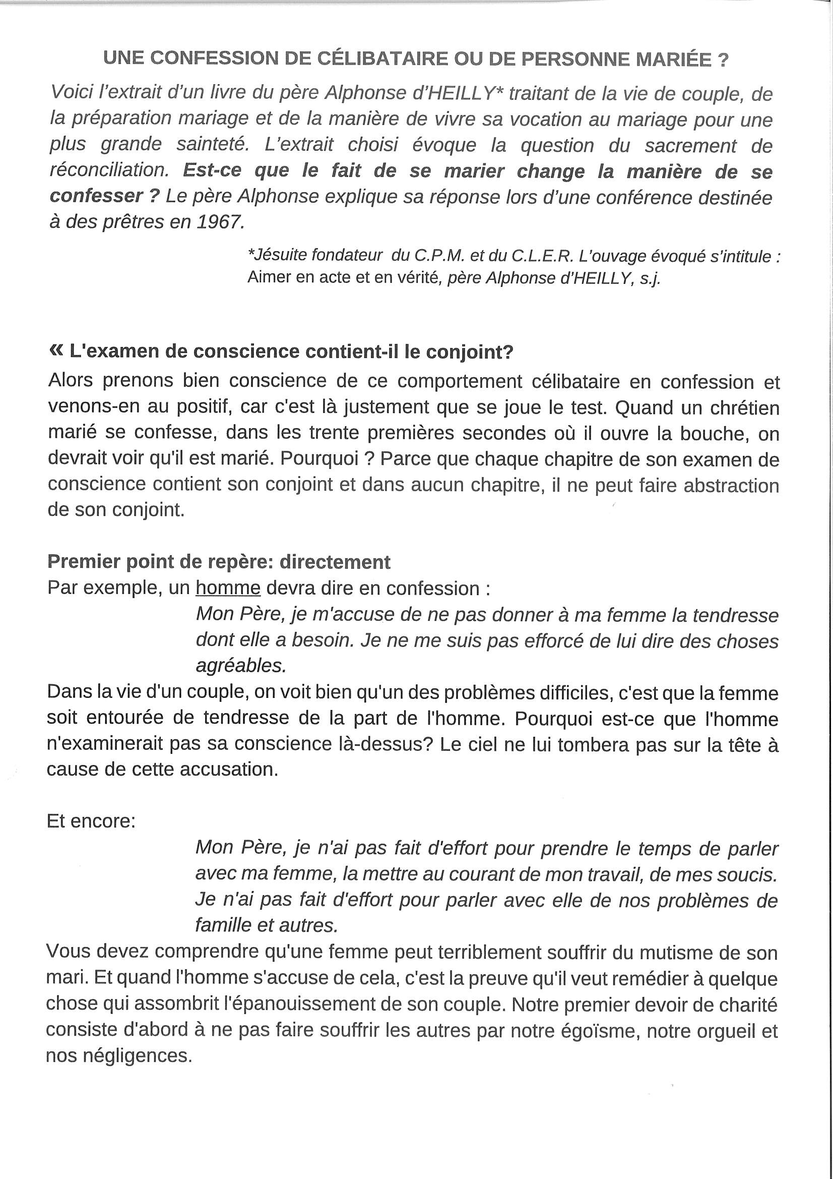Marié ou célibataire ?