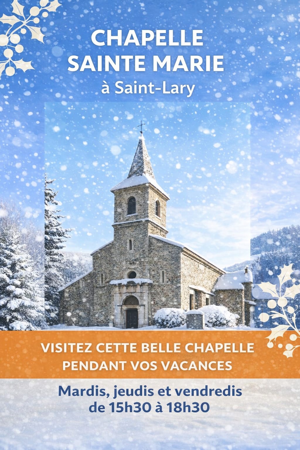 Saint Lary -Visite de la Chapelle St Marie