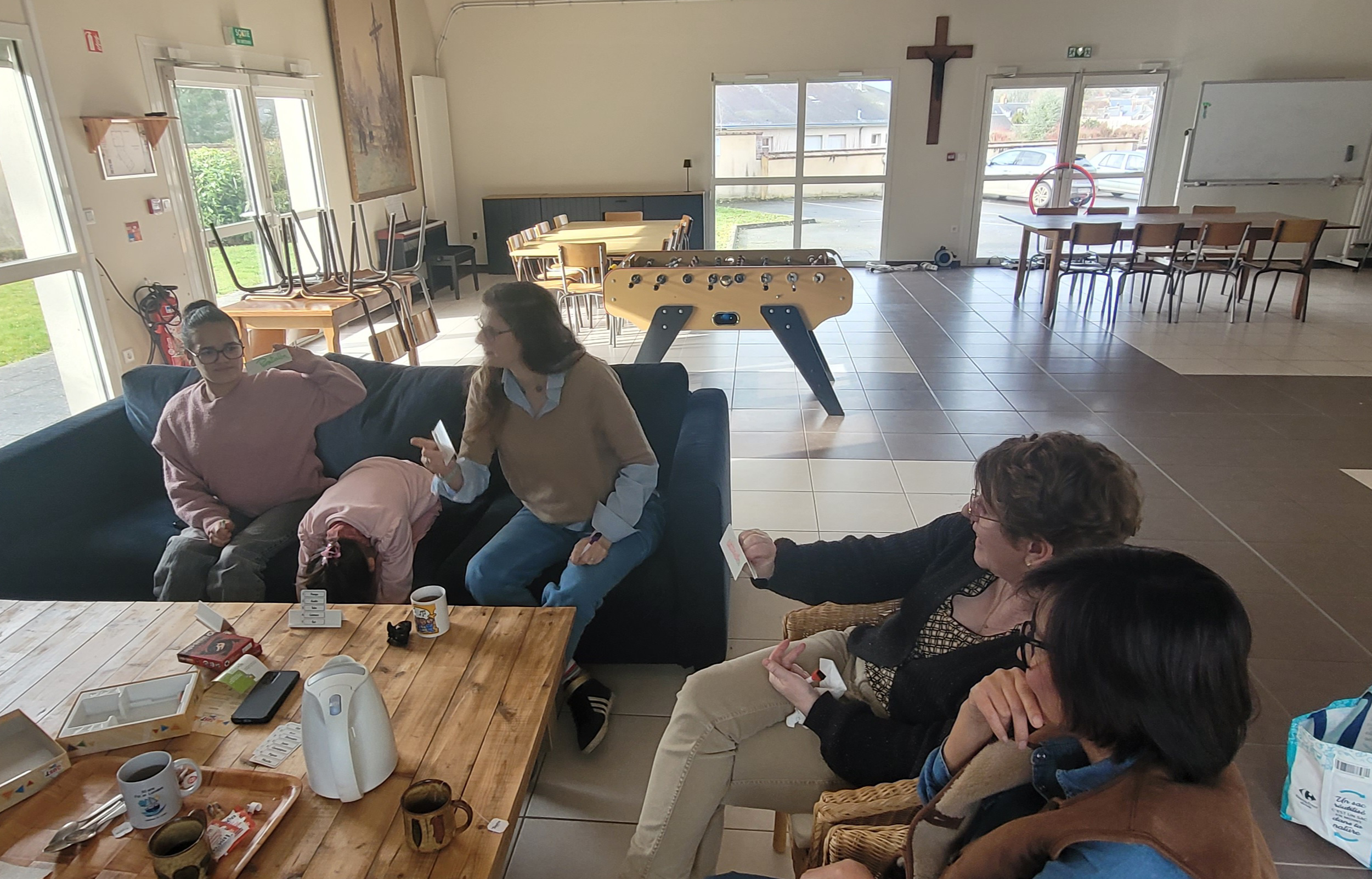 Raclette pour les jeunes d'éveil à la foi