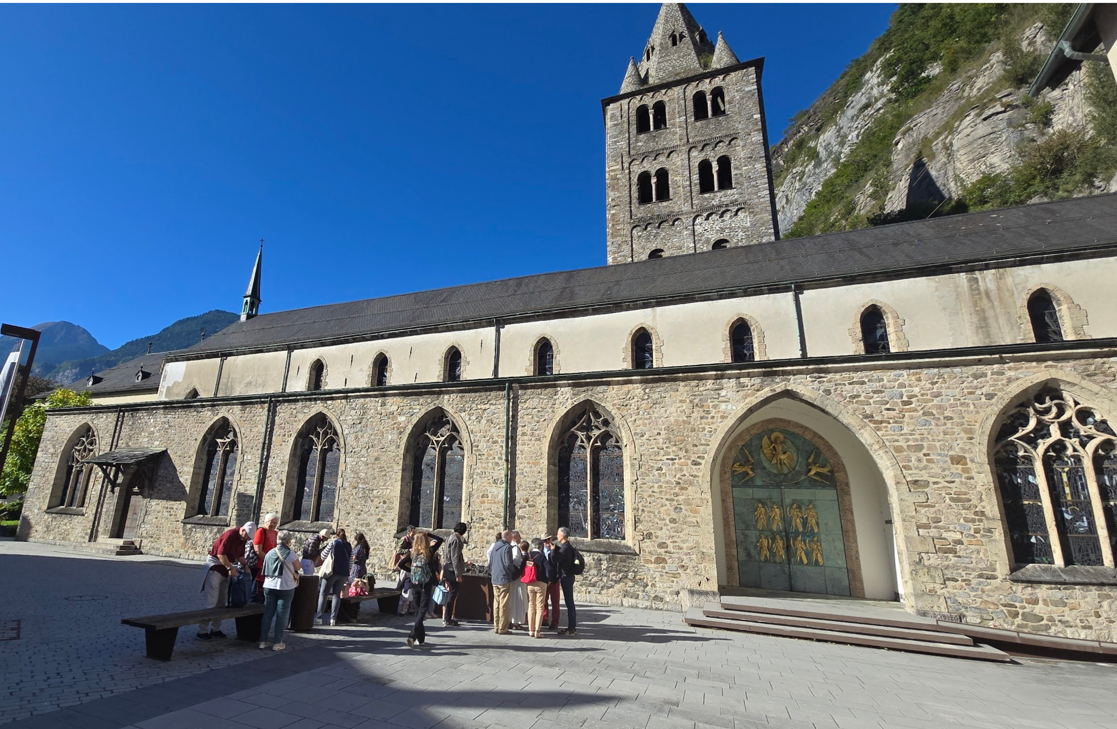 Belle fête de la saint Maurice (solennité dans le Valais)