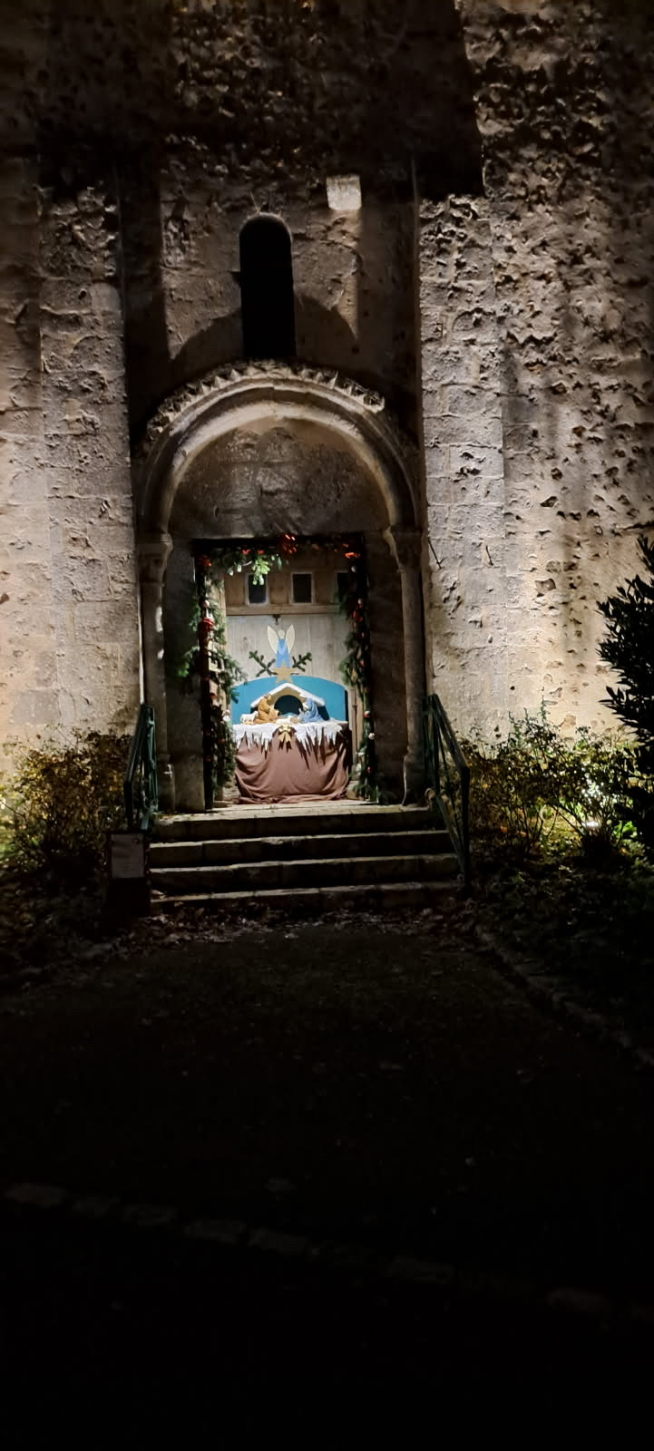 crèche Saint Maur de nuit