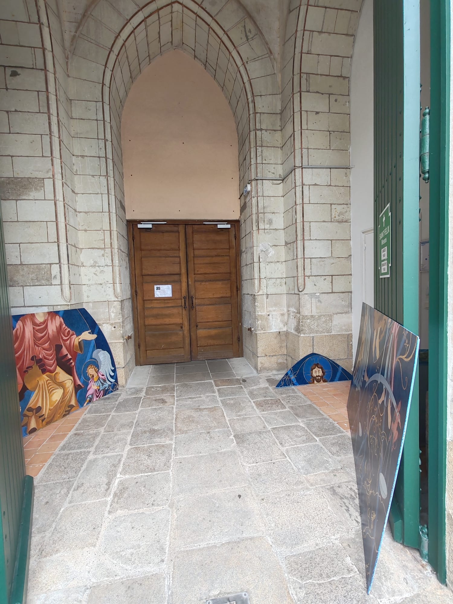 Installation du tympan