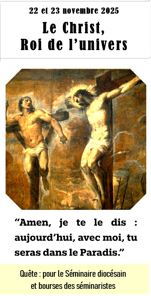 Feuillet dominical du 23 novembre