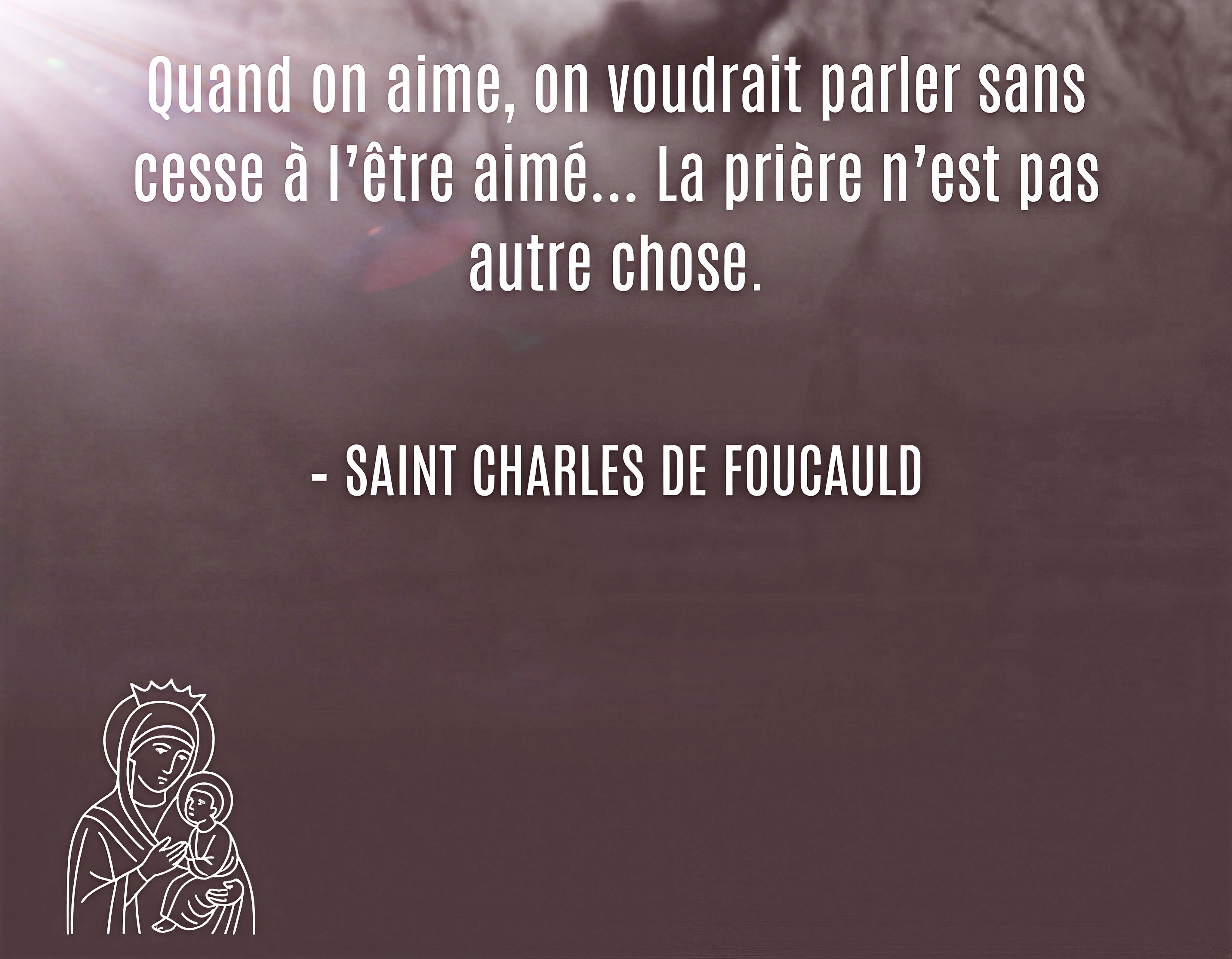 Parole de Saint Charles de Foucaud