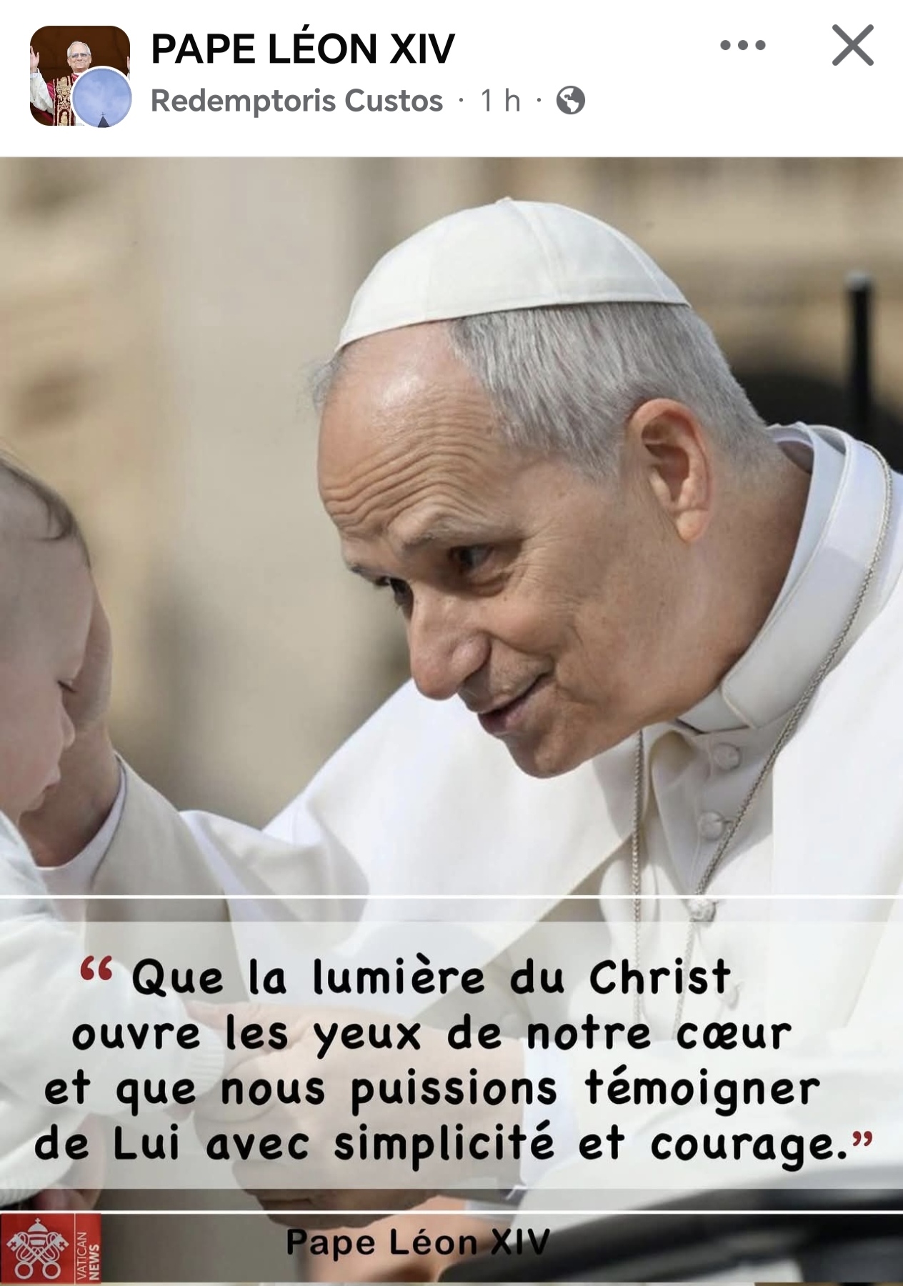 Carême avec le pape