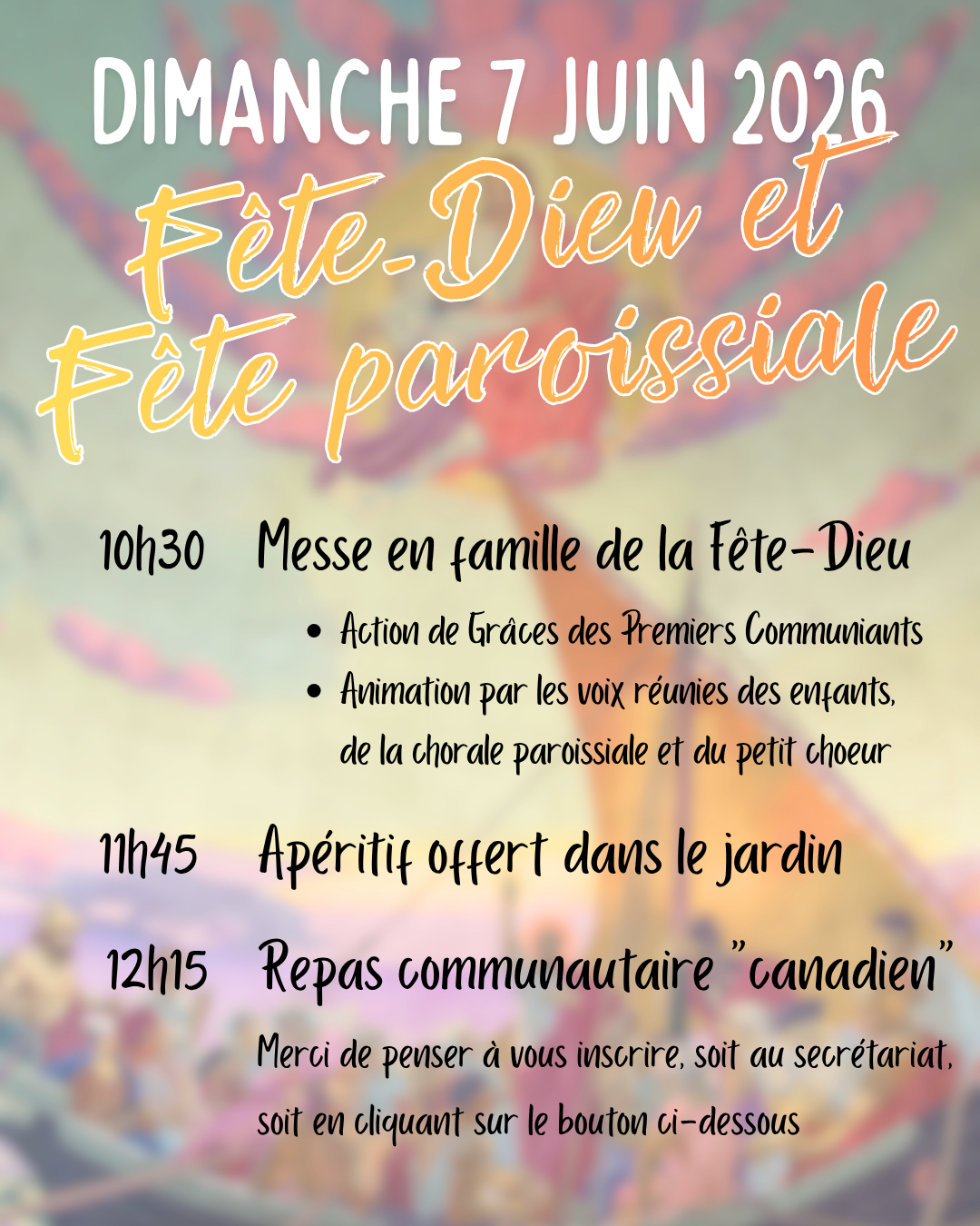 Fête-Dieu et Fête de la paroisse