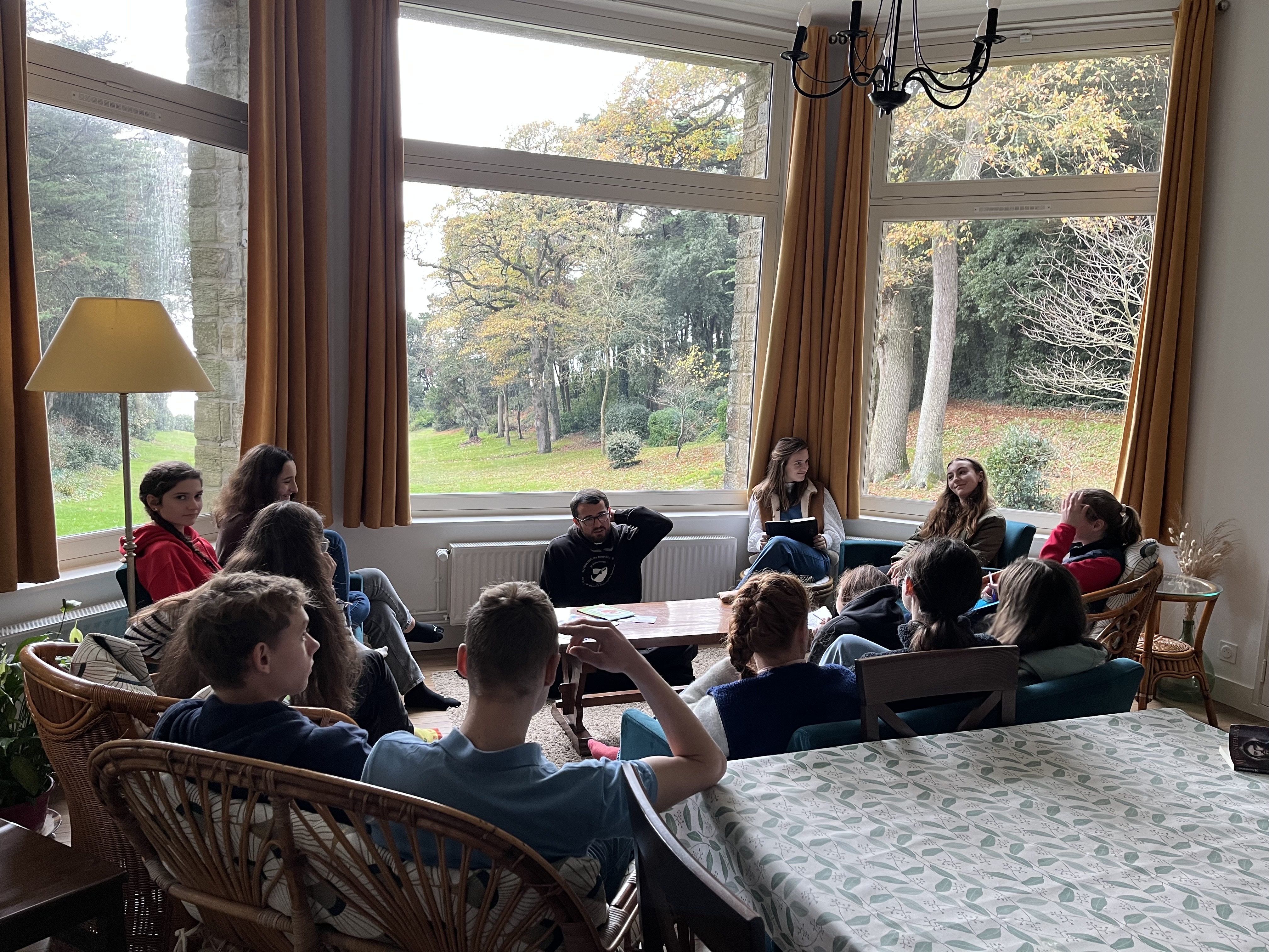 Week-end Fraternité avec les lycéens de la paroisse !