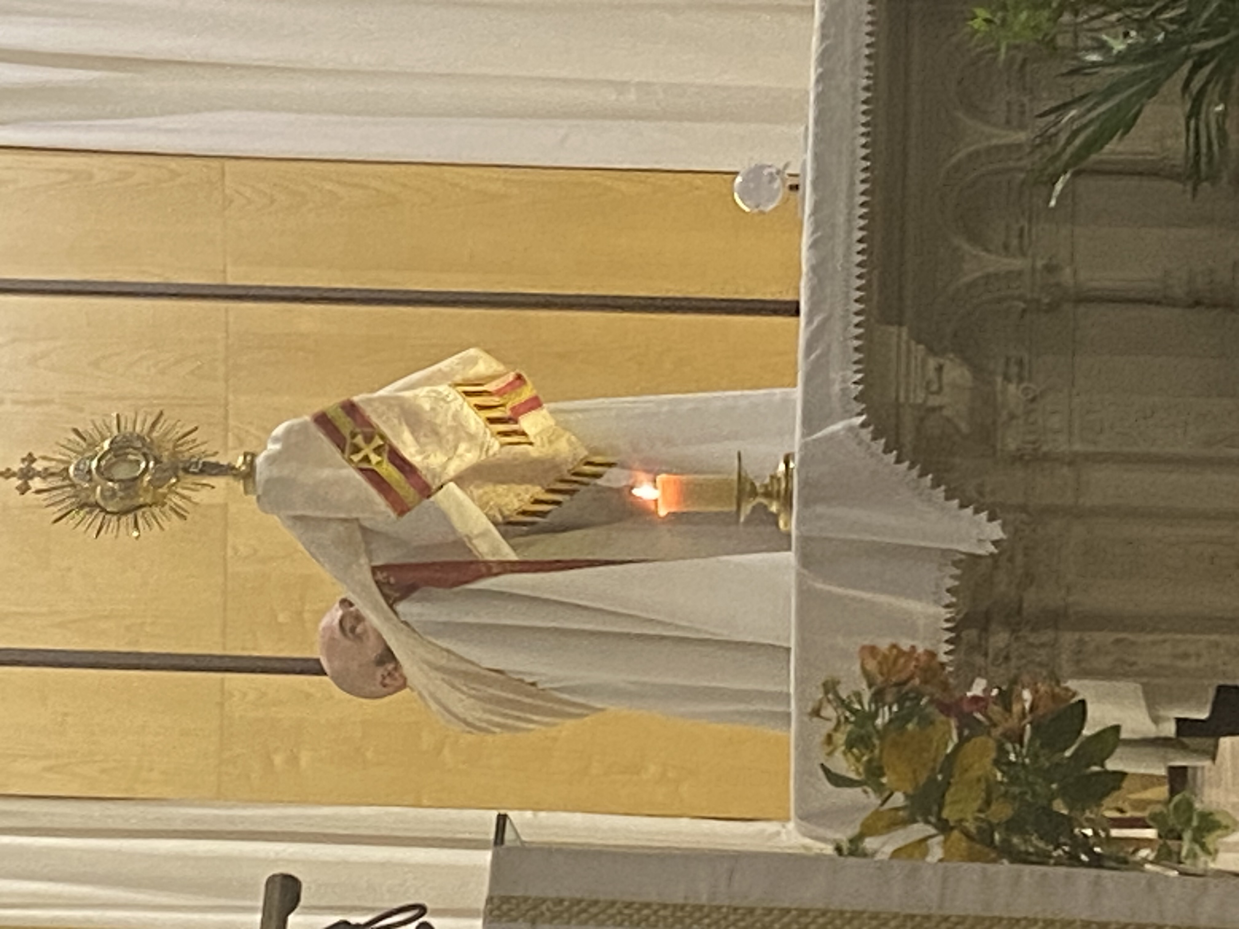 REPRISE DE L’ADORATION