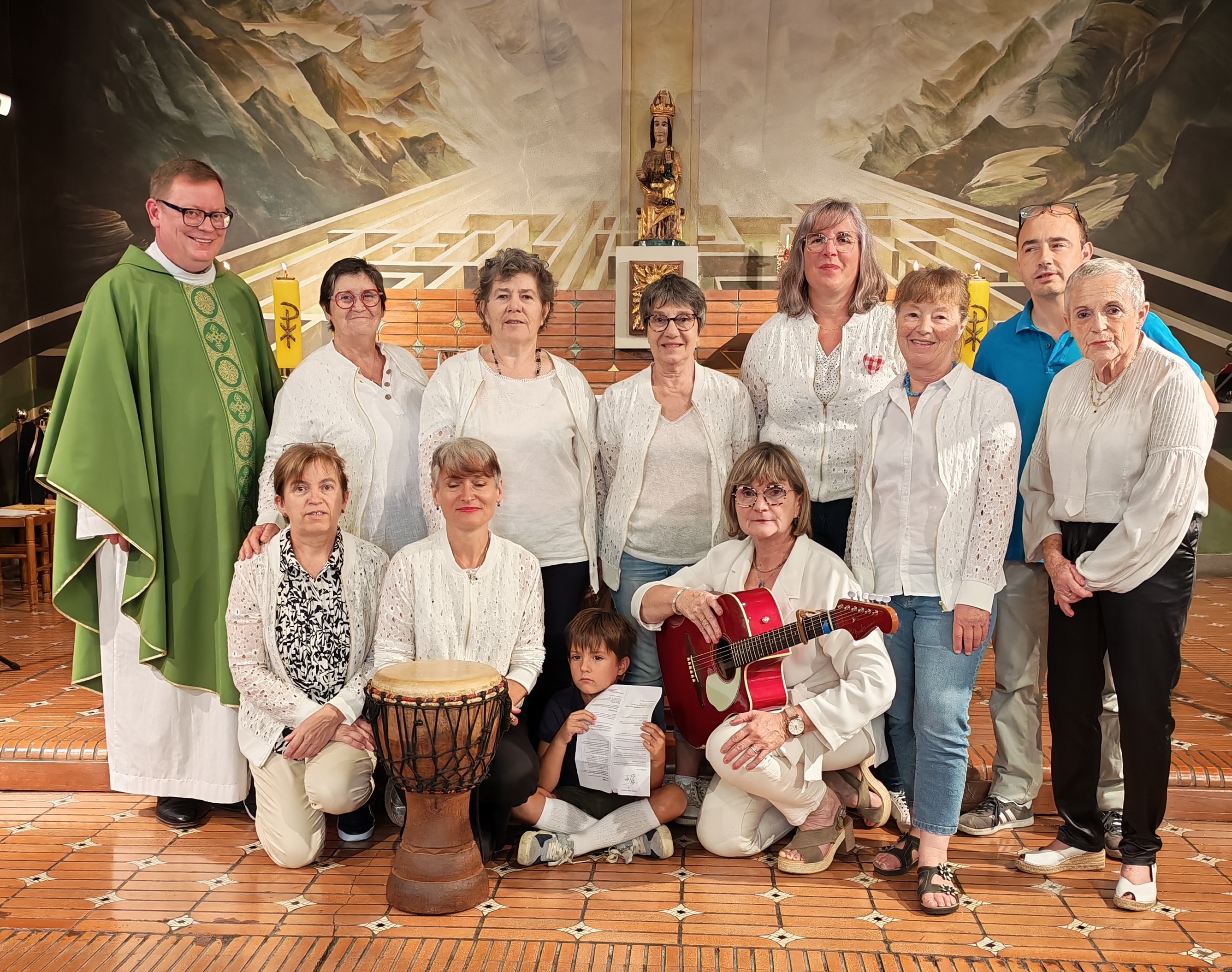 Lancement catéchèse Aure Louron