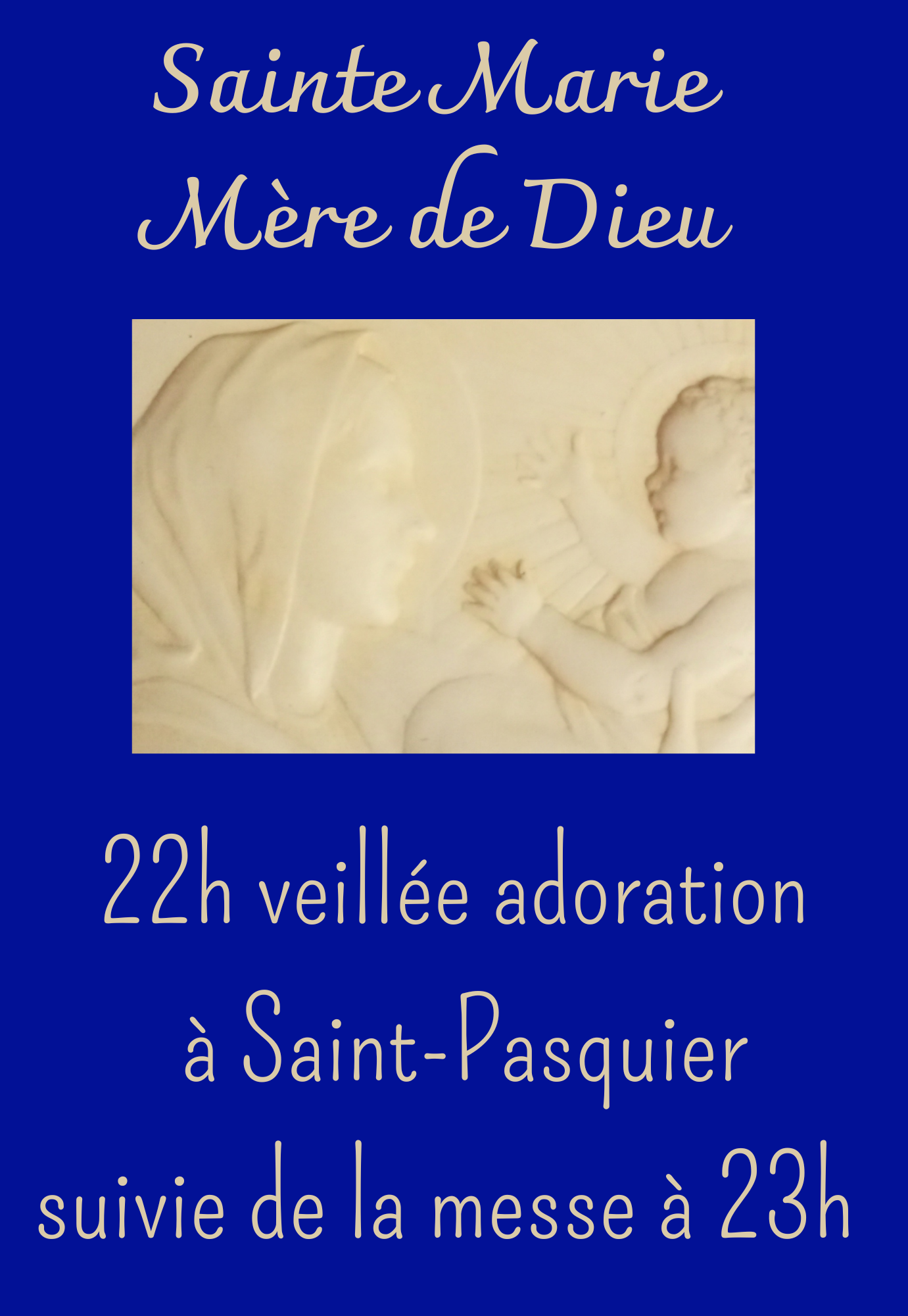 SAINTE MARIE MÈRE DE DIEU
