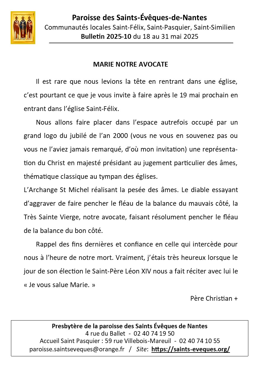 BULLETIN PAROISSIAL 2025-10