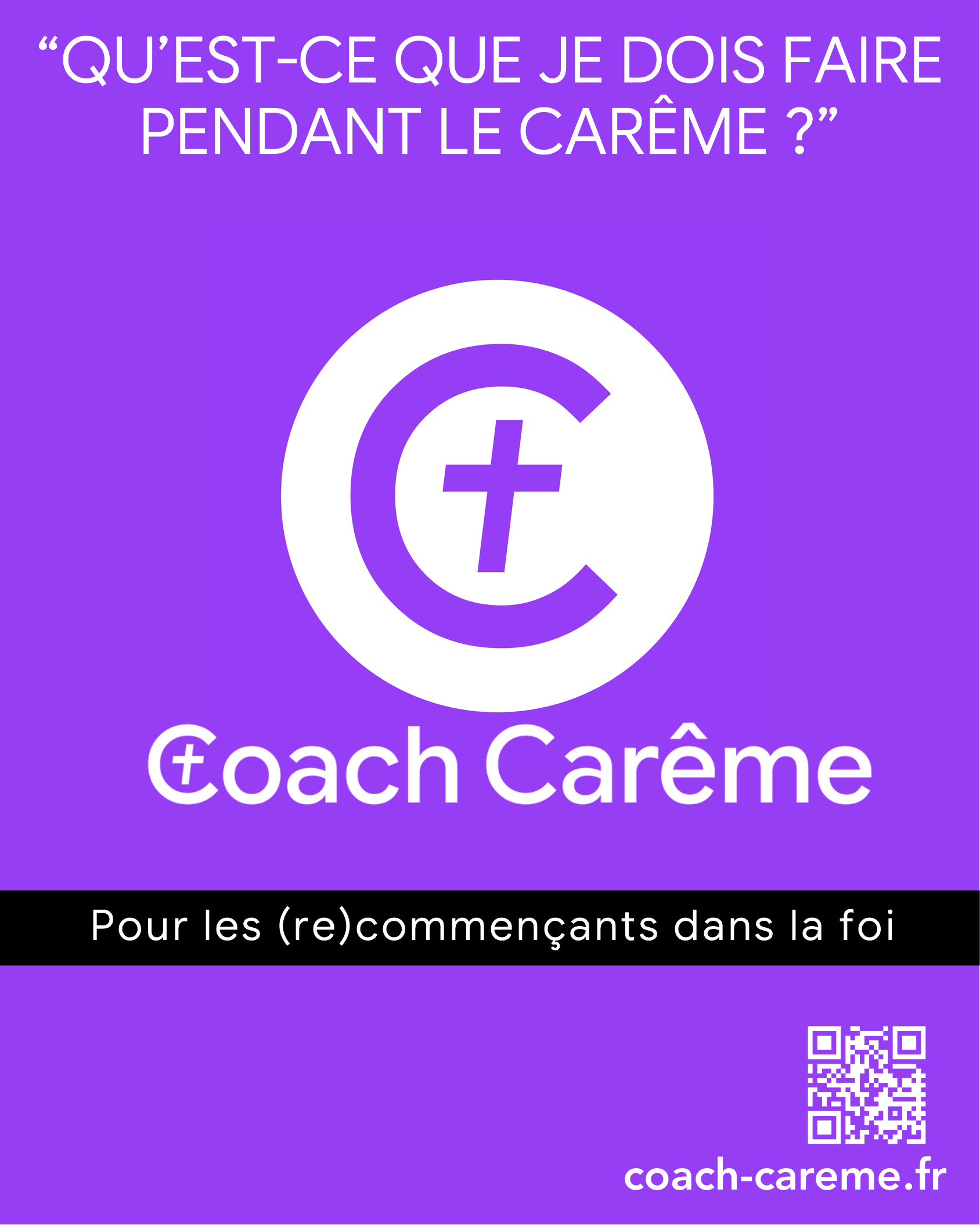 Vivre le Carême autrement avec Coach Carême