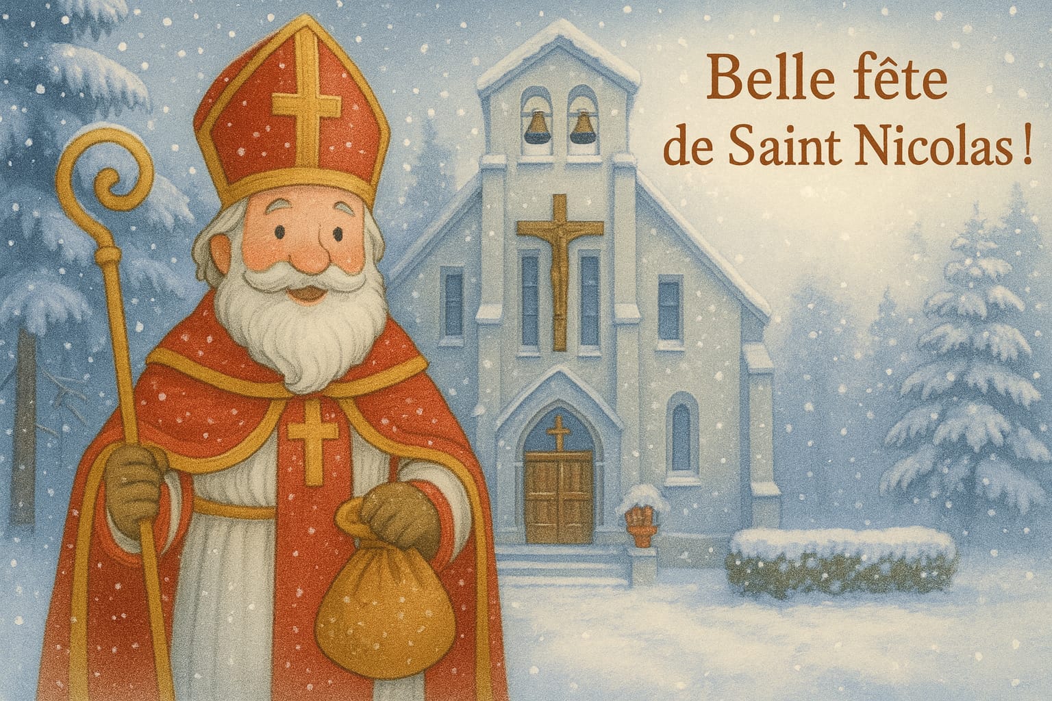 Belle fête de Saint Nicolas