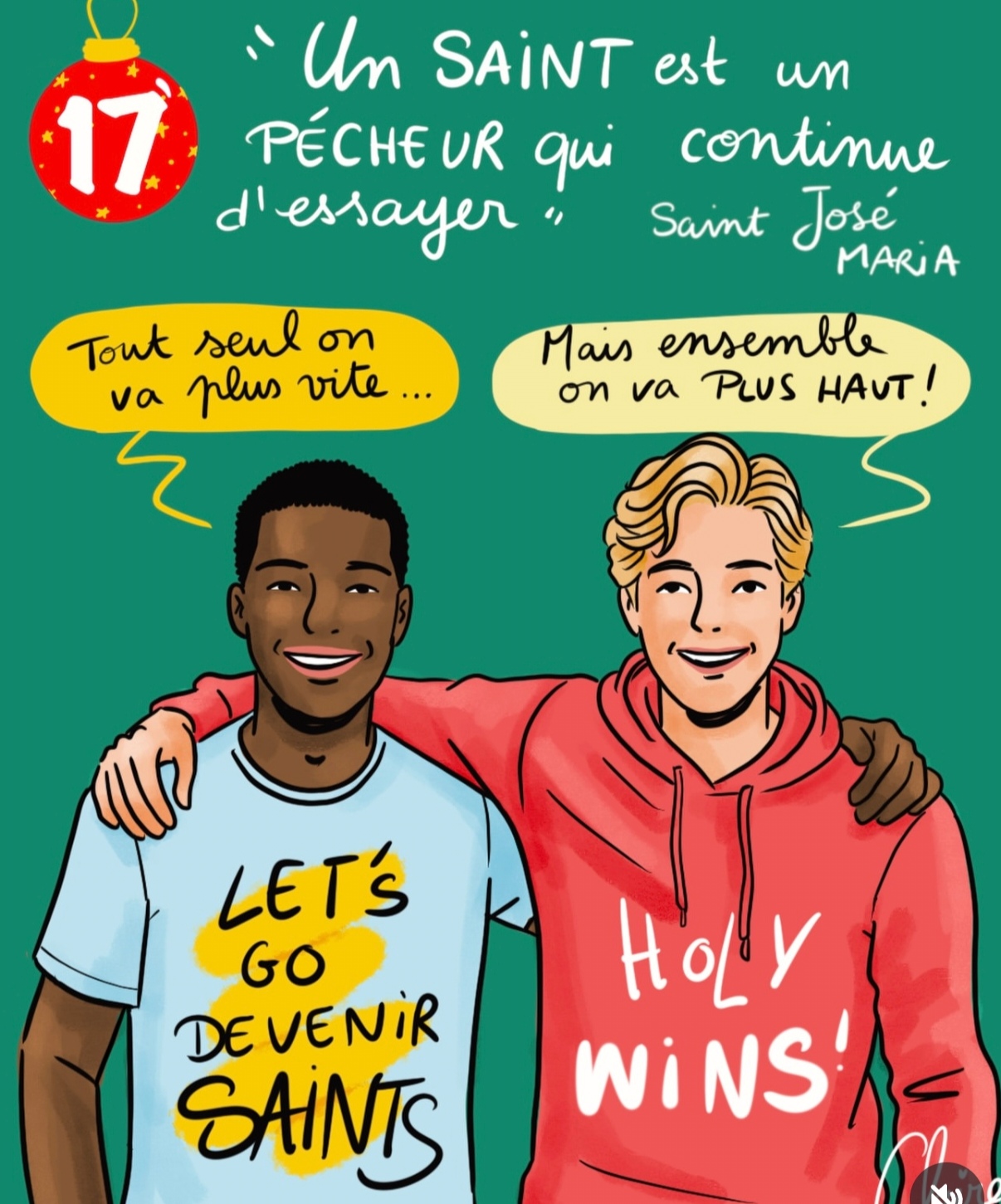 Un Saint sommeille en nous ?