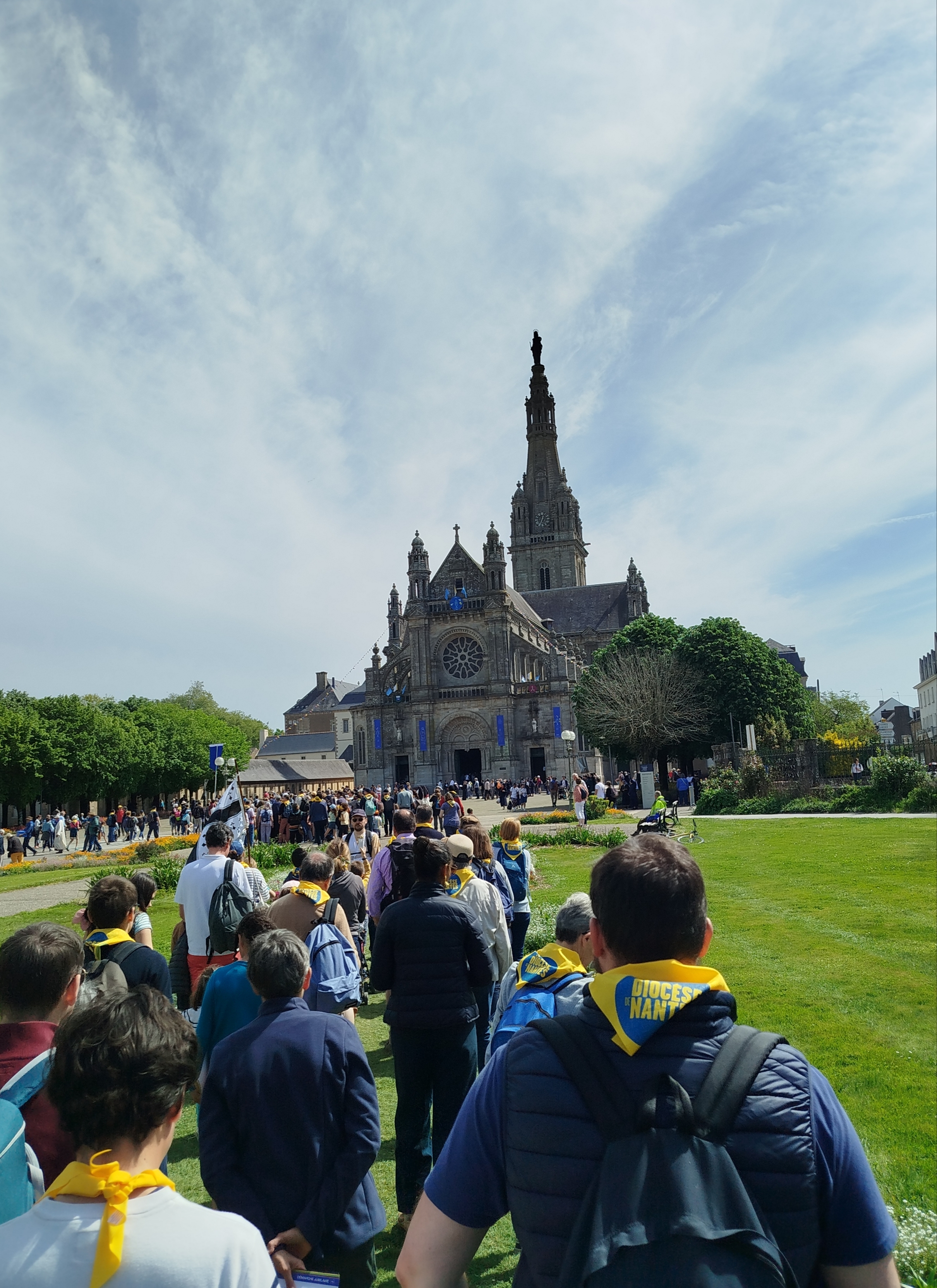 Pèlerinage pour les vocations à Sainte Anne d'Auray