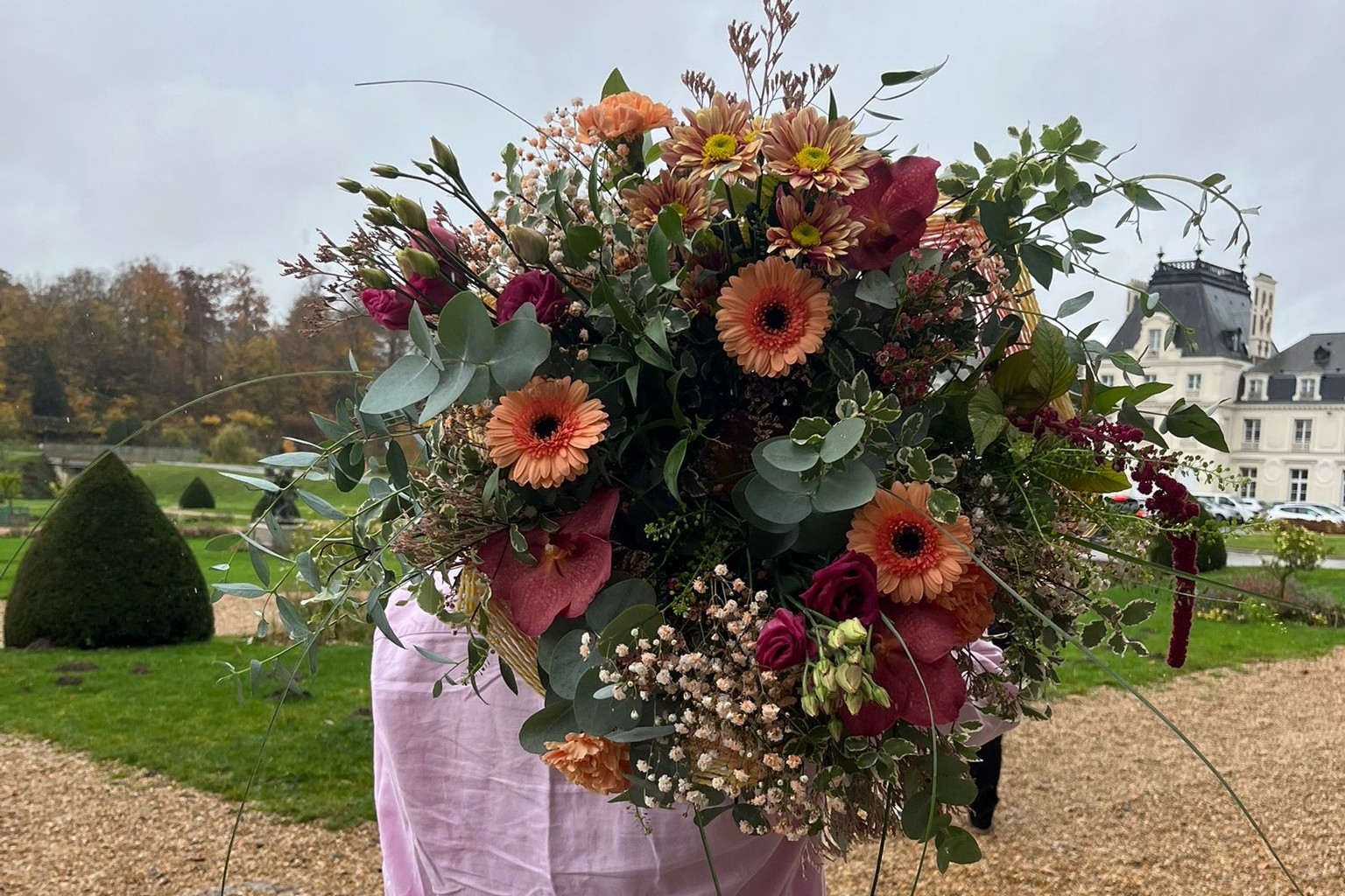Remplissage des bacs à fleurs