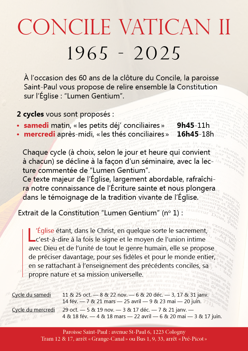 Concile Vatican II, 2 groupes pour lire Lumen Gentium