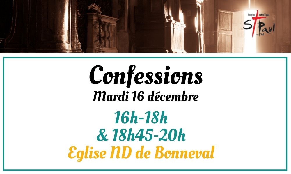 Confessions avant Noël