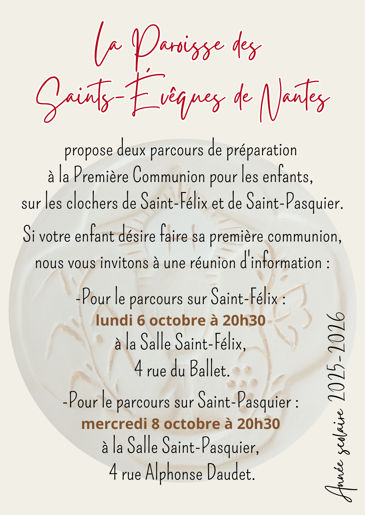 PREMIERE COMMUNION