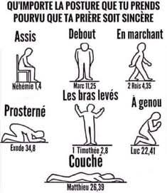 La posture pour la Prière 🙏🌟