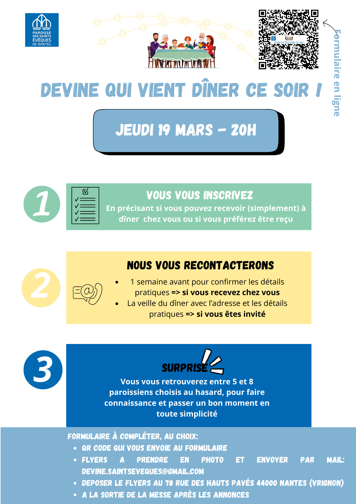 Devine qui vient dîner ce soir