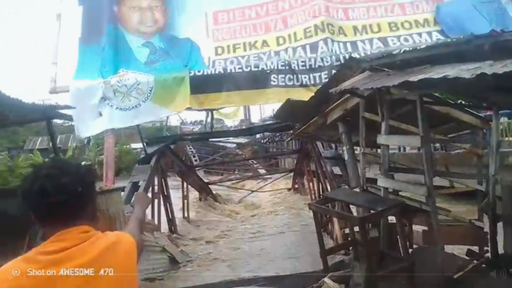 Inondations catastrophiques à Boma