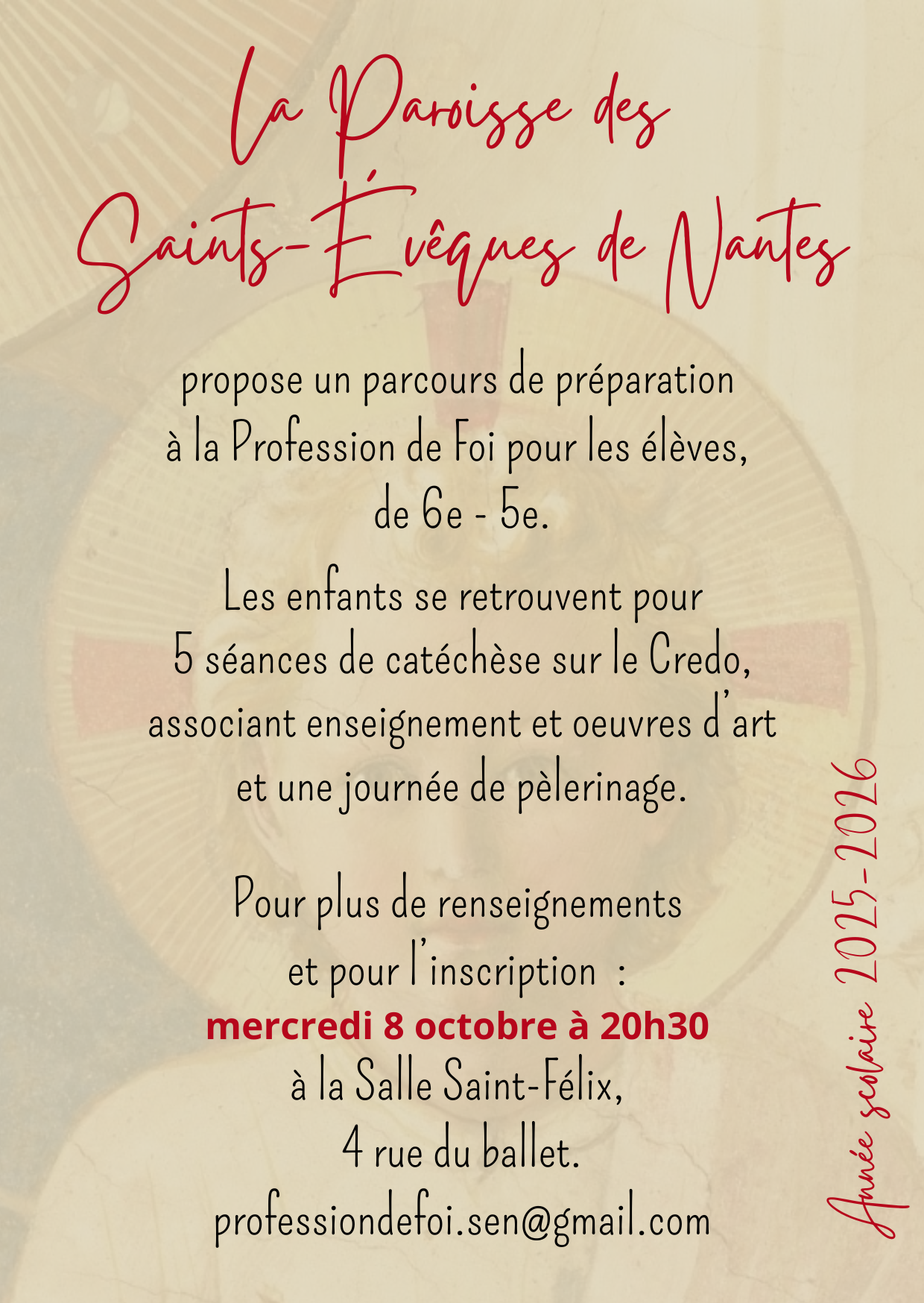 PROFESSION DE FOI PAROISSIALE