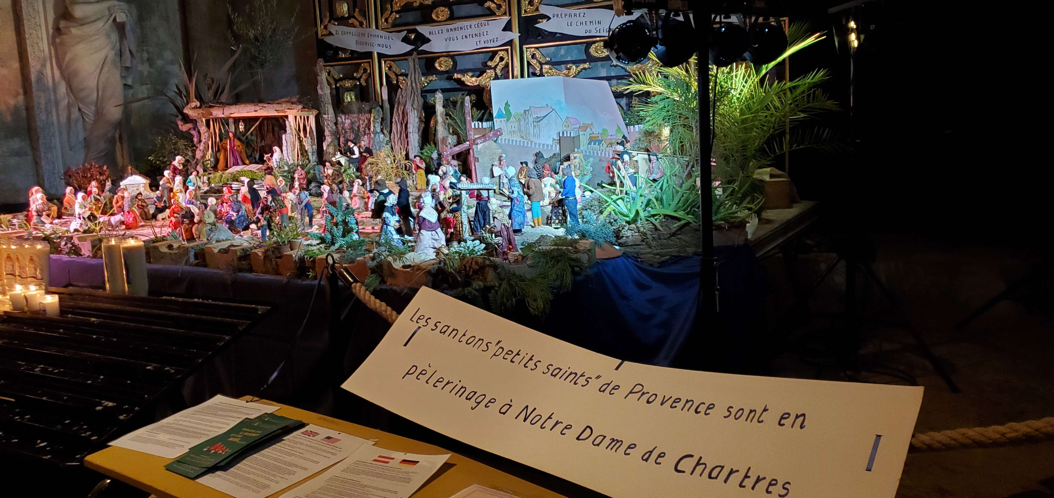 crèche de la Cathédrale de Chartres