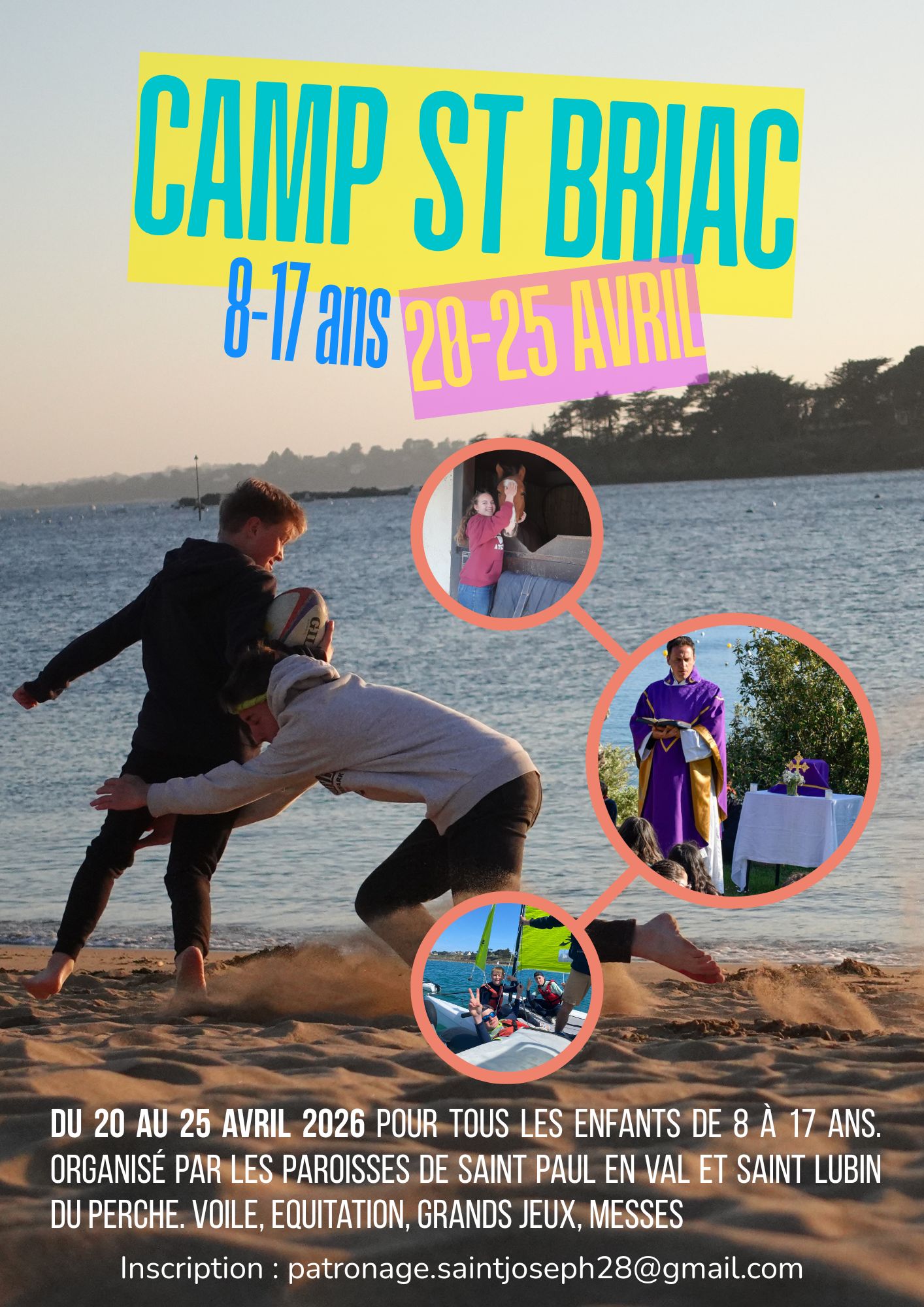 Camp de Pâques à St Briac