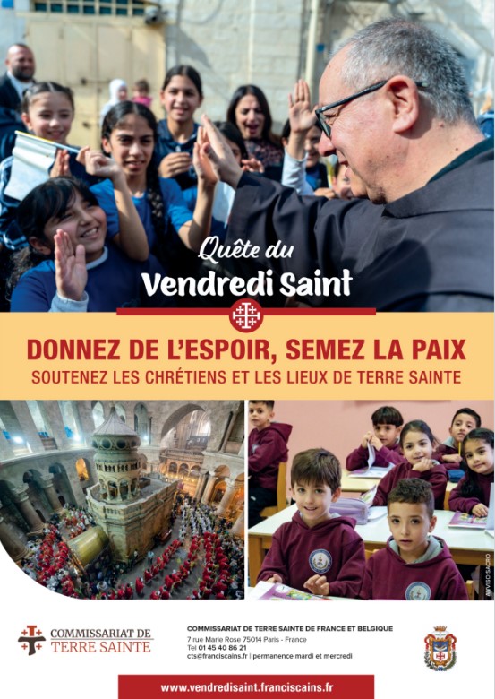 Quête iméprée pour les lieux saints
