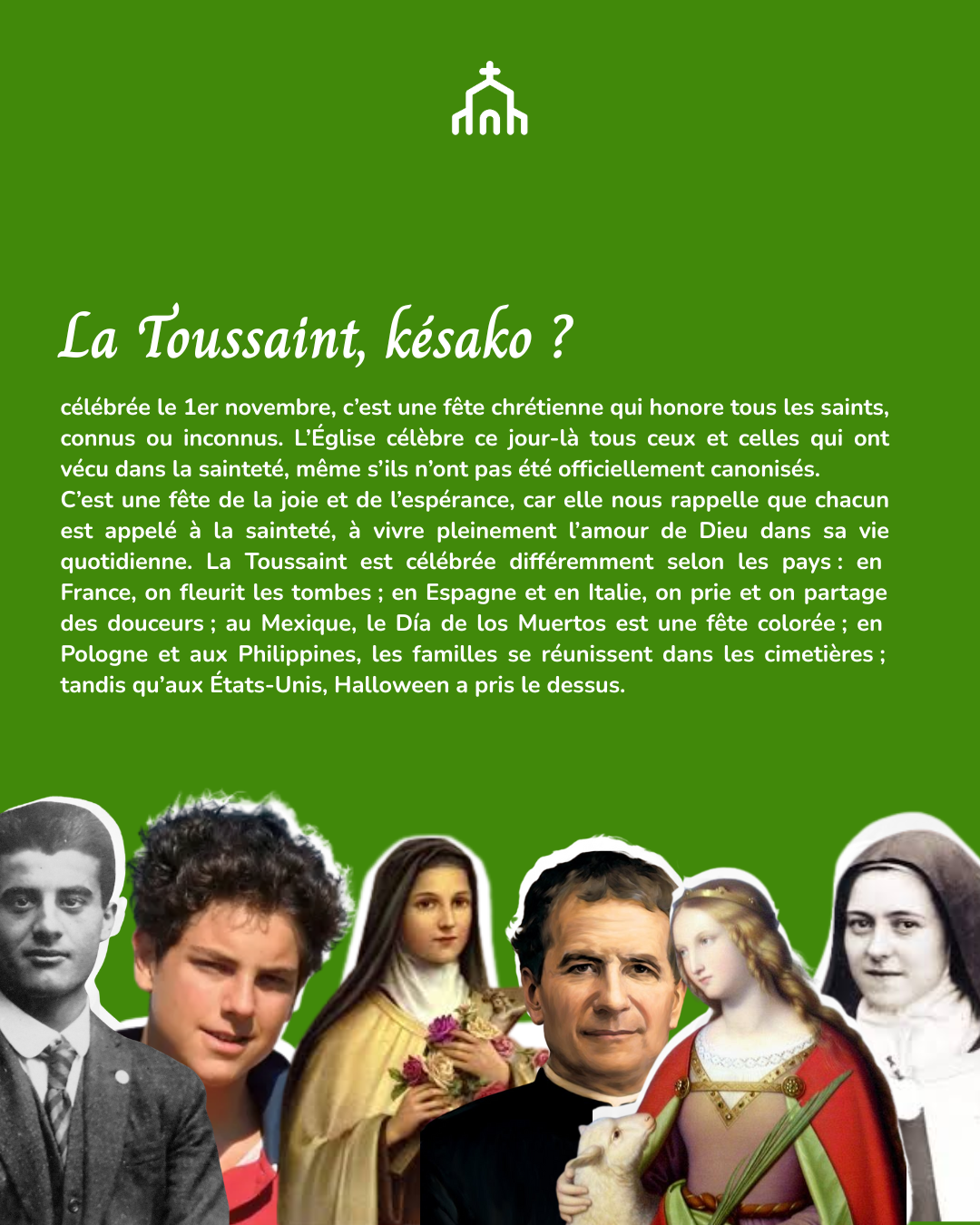 Bonne fête de la Toussaint !