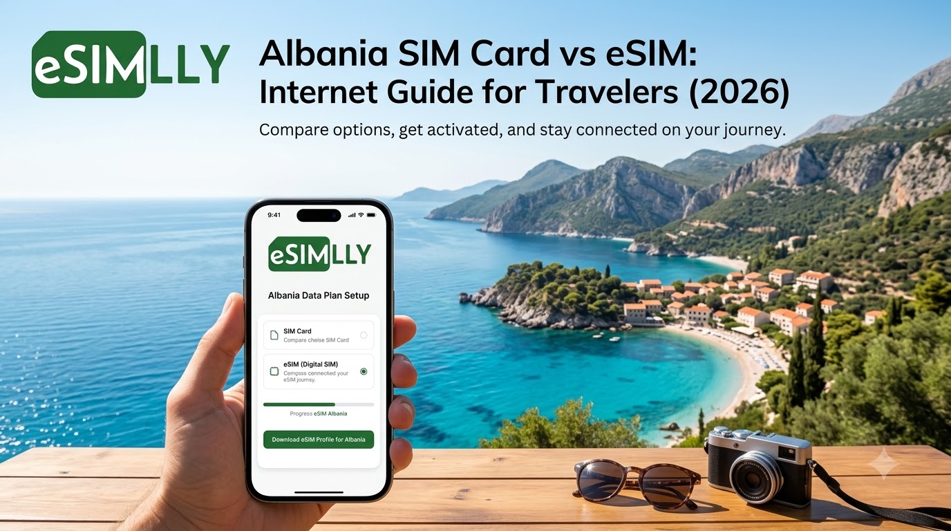 Albania SIM Card vs eSIM: Internet Guide for Travelers (2026)