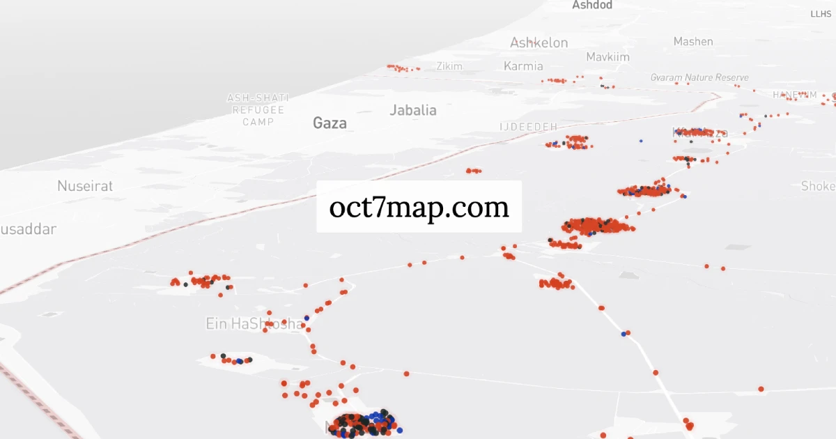 Anteprima della mappa oct7map.com
