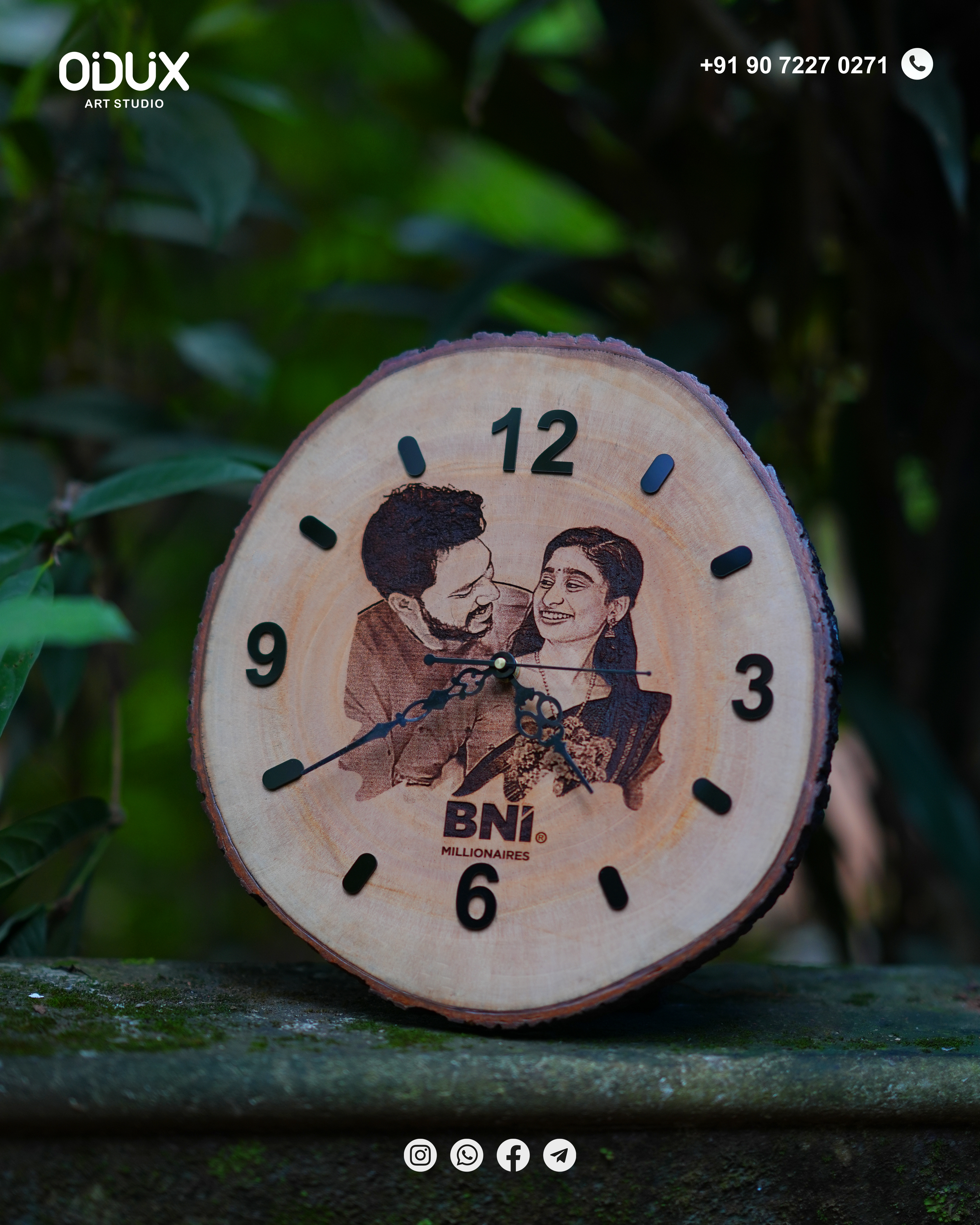 Wooden Clock