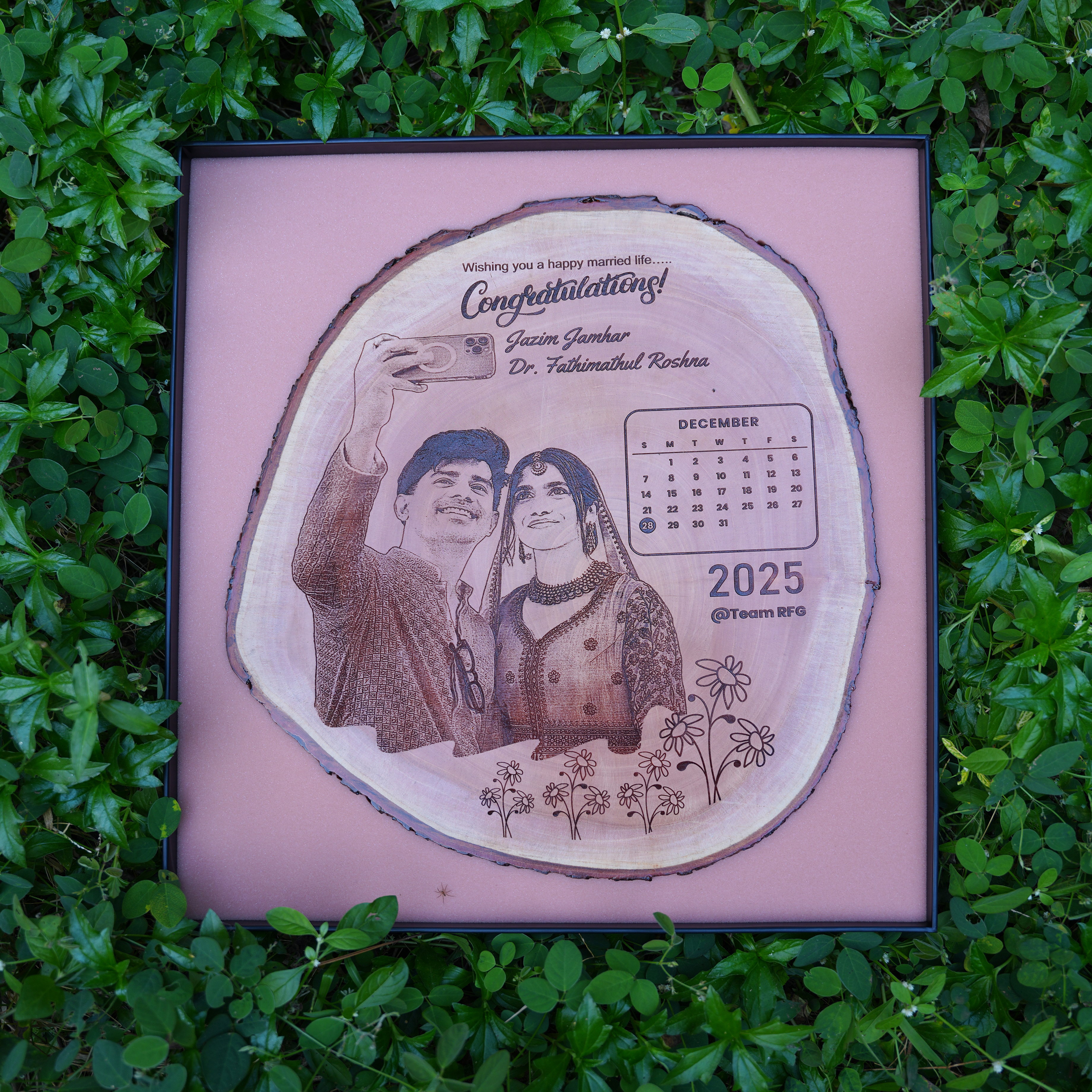WOODEN ENGRAVE