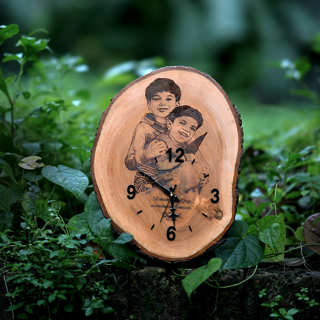 WOODEN CLOCK thumbnail 3