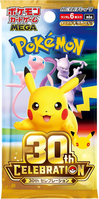 Pokémon Card Game MEGA 30th CELEBRATION BOX