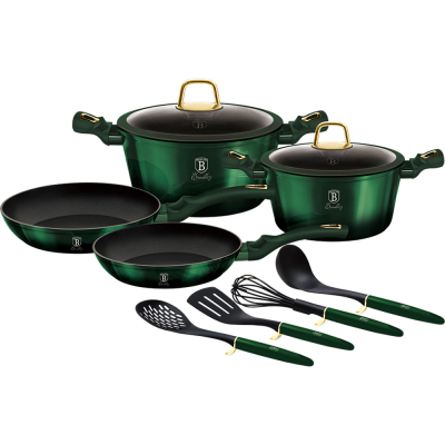 Set vase Berlinger Haus Emerald BH/7039, 10 piese