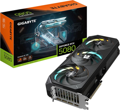 Placă video Gigabyte GeForce RTX 5080 Gaming OC 16GB