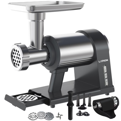 Mașină de tocat carne Latkon, 2000W, accesorii incluse