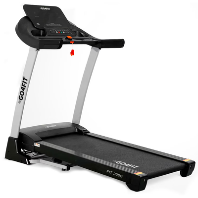 Bandă de alergare GO4FIT Premium FIT2000 cu motor 4 CP și înclinare automată