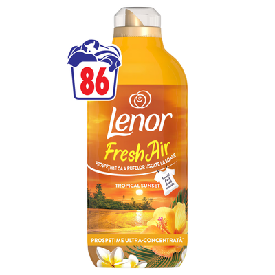 Balsam de rufe Lenor Fresh Air Tropical Sunset, 1.204L, 86 spalari
