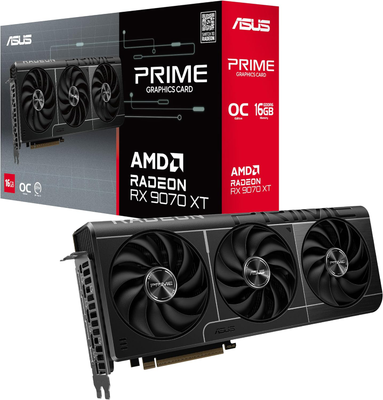 Placă video Gigabyte Radeon RX 9070 Gaming OC cu 16GB GDDR6