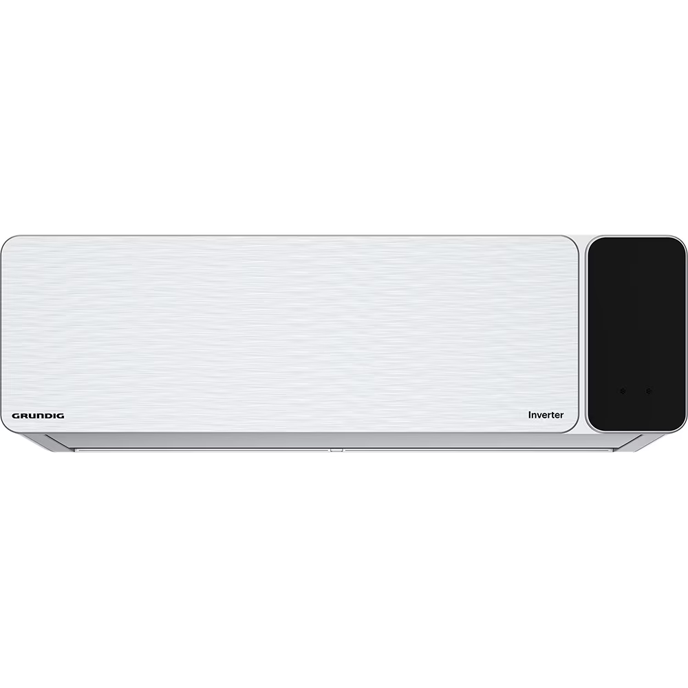 Aer conditionat GRUNDIG GEEPDH125, 12000 BTU, A+++/A++, Wi-Fi, Functie Incalzire, Inverter, kit instalare inclus, argintiu