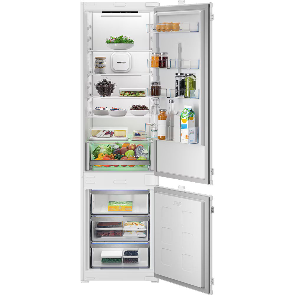 Combina frigorifica incorporabila BEKO B3BCNA324HS, No Frost, 300 l, H 193.5 cm, Clasa E