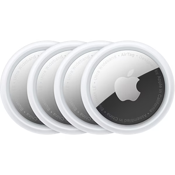 AirTag APPLE 4 Pack MX542ZM/A, argintiu-negru