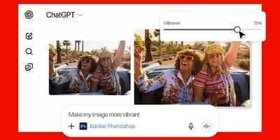 Photoshop, Acrobat, and Express integrat in ChatGPT