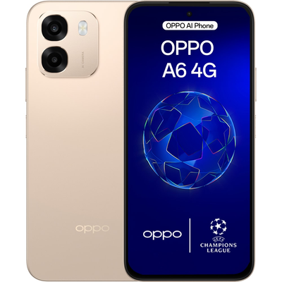 Telefon OPPO A6 4G, 256GB, 6GB RAM, Dual SIM, Aurora Gold