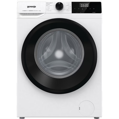 Masină de spălat rufe frontală slim GORENJE WNHEI74SAS, SteamTech, 7 kg, Clasa A, alb